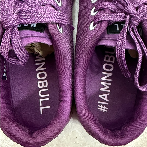 NOBULL purple and pink camo super fabric trainer shoes Sz 6.5M 8WM - Picture 10 of 10